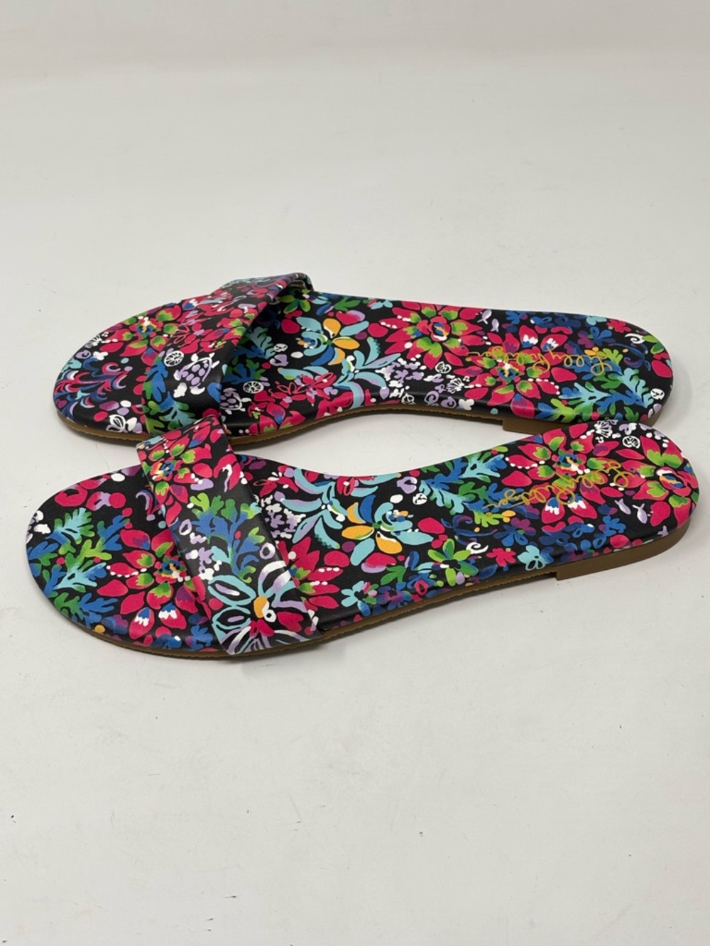 Lilly Pulitzer Emery Slide Sandals Size 8 NWOT Floral print - Picture 2 of 9